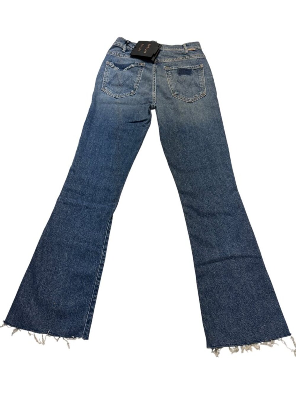 MOTHER The Hustler Ankle Fray Denim Jeans "We All Scream" Wash Size 26 NWT - Picture 11 of 13